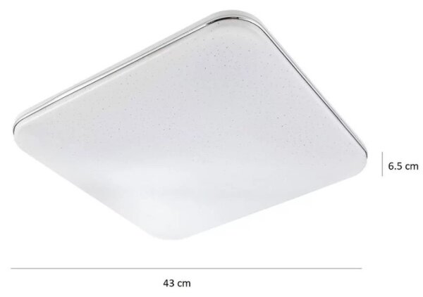 LED Plafonieră dimmabilă SYRIUS cu control la distanță LED/72W/230V
