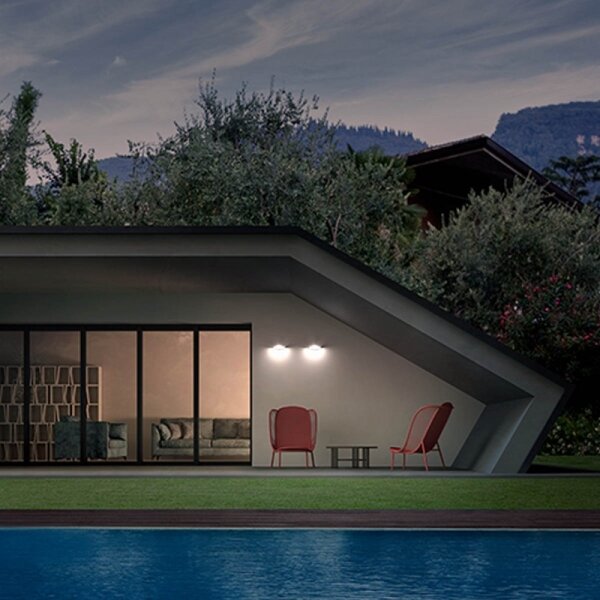 Redo 90002 - Lampă de perete LED pentru exterior CHALET, 8W, 230V, IP54