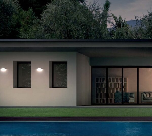 Redo 90002 - Lampă de perete LED pentru exterior CHALET, 8W, 230V, IP54