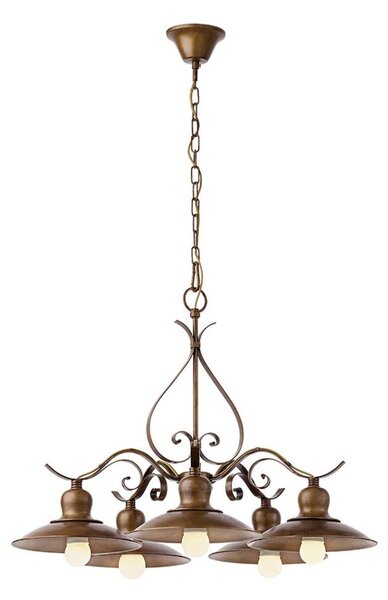 INCANTI 02-761 - Lustră pe lanț LENA 5xE27/42W/230V