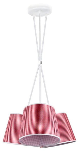 Lustră pe tijă Duolla ROSSA 3xE27/40W/230V d. 40 cm