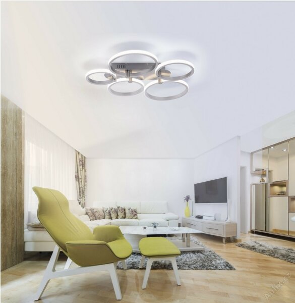 Leuchten Direkt - Lustră LED aplicată JOHANNA 2xLED/11,5W/230V+2xLED/9W+LED/7W
