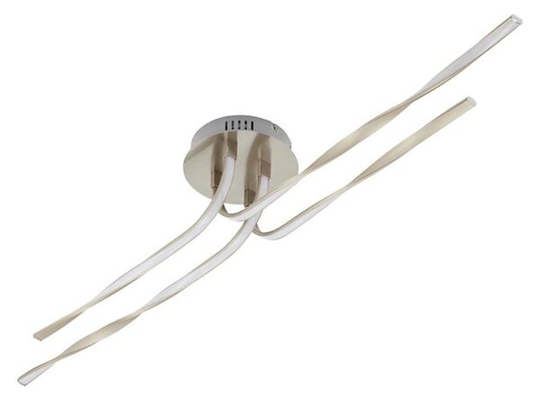 Briloner 3340-042 - Plafonier LED reglabil TWIN 4x7,5W/230V