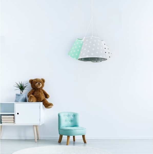Brilagi - Lustră pe cablu CARPI 3xE27/60W/230V