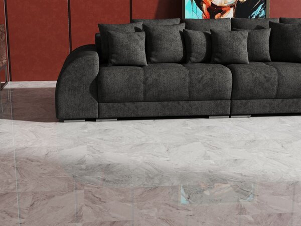 Canapea extensibilă dumonde cu 2 lăzi de depozitare si sezut confortabil din spuma high-density, Verona Enjoy Kaki 310x120 cm