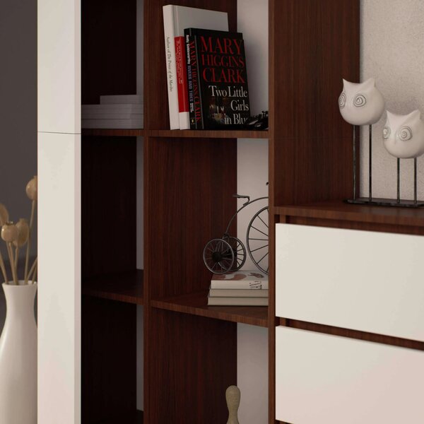 Raft Rehana II (wenge + Alb). Promo -17%. 1152010