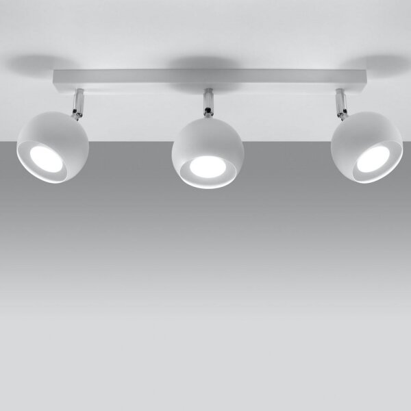 Plafonieră spot OCULARE 3xGU10/40W/230V