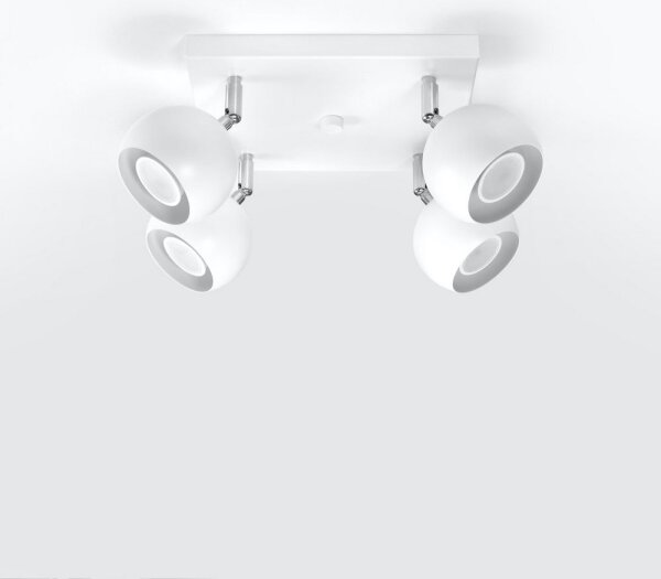 Plafonieră spot OCULARE 4xGU10/40W/230V