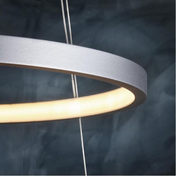 Leuchten Direkt 11525-21 - Pendul LED CIRCLE pe cablu, LED/15W/230V + LED/25W
