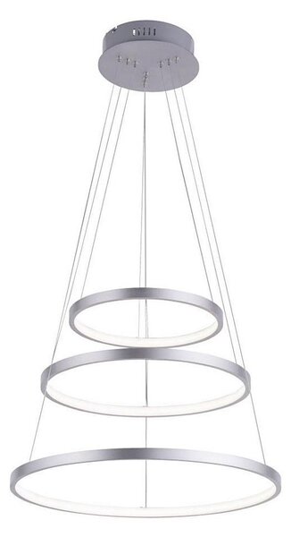 Lustră LED dimabilă suspendată pe cablu CIRCLE LED/15W/230V + LED/20W + LED/25W