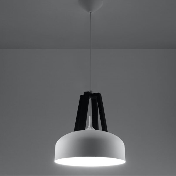 Lustră pe cablu CASCO 1xE27/60W/230V