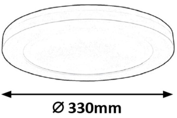 Plafonieră LED SONNET LED/30W/230V 33cm Rabalux 1490