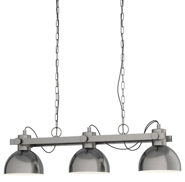 Eglo 43168 - Lustră pe lanț LUBENHAM 3xE27/28W/230V