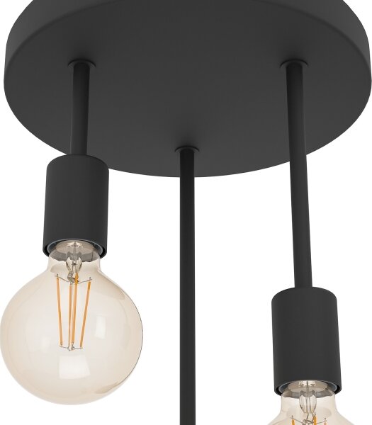 Eglo 43126 - Lustră pe tijă WILMCOTE 3xE27/60W/230V
