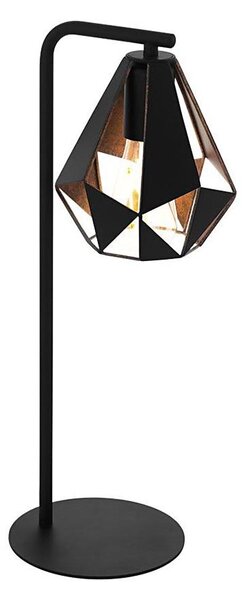 Eglo 43058 - Lampă de masă CARLTON 1xE27/60W/230V
