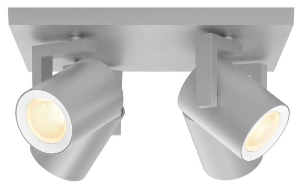 Spot LED RGB Hue ARGENA 4xGU10/5,7W/230V Philips 50624/48/P7