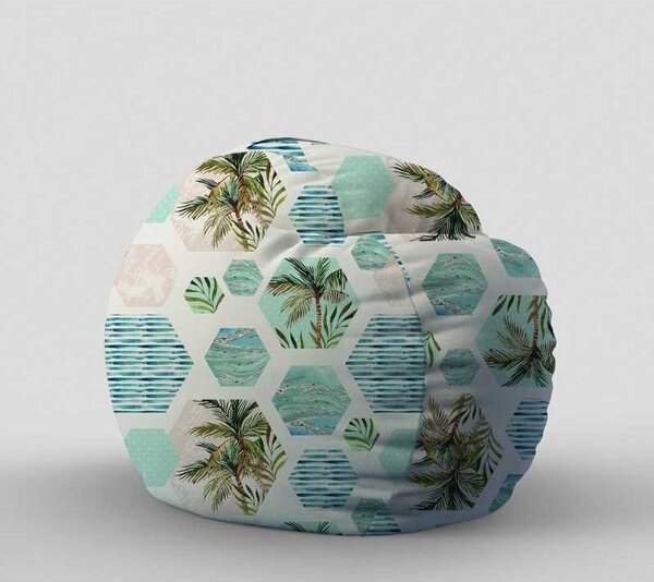 Fotoliu King Size, Material Textil - Over the Ocean