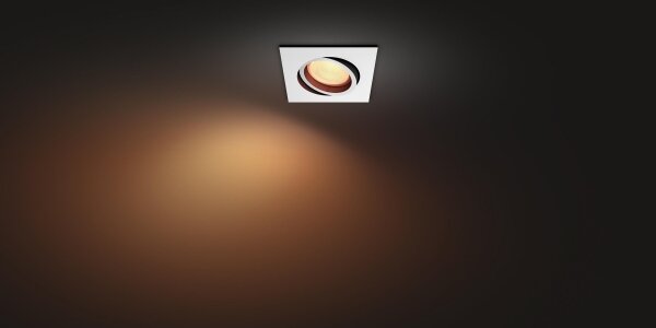 Plafonieră LED RGB încastrată Hue CENTURA 1xGU10/5,7W/230V Philips 50551/31/P7