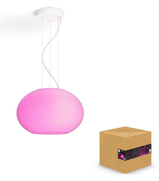 Philips 40906/31/P9 - Lustr LED RGBW Hue FLOURISH 39W, 230V, na lanku