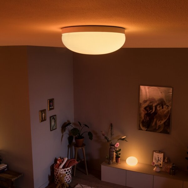 Philips 40905/31/P9 - Plafonier LED RGBW Hue FLOURISH 32W 230V