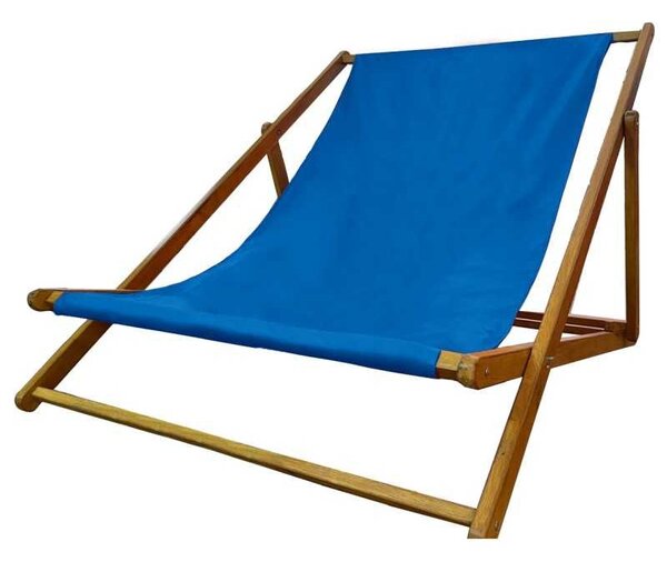 Fotoliu pliabil supradimensionat, HUGE, Material Impermeabil - Blue