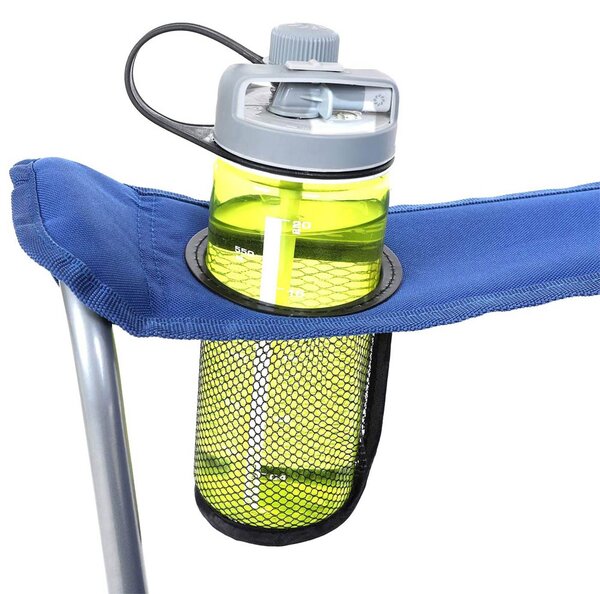 Scaune de camping NOMAD, set 2 buc., albastru SongmicsHome