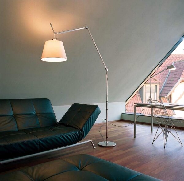 Artemide AR 0947010A+AR A012820 COMPLET - Lampadar TOLOMEO BASCULANTE 1xE27/100W/230V