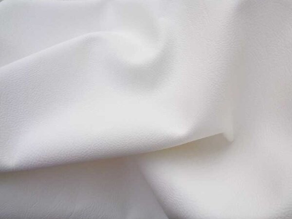 Fotoliu Nirvana Grande, Material Piele ecologica - Alb