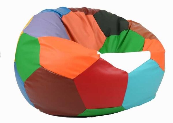 Fotoliu Minge Telstar XXL, Material Piele Ecologica - Mozaic