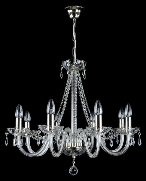 Wranovsky JWZ117082101 - Lustră de cristal pe lanț BONTON 8xE14/40W/230V