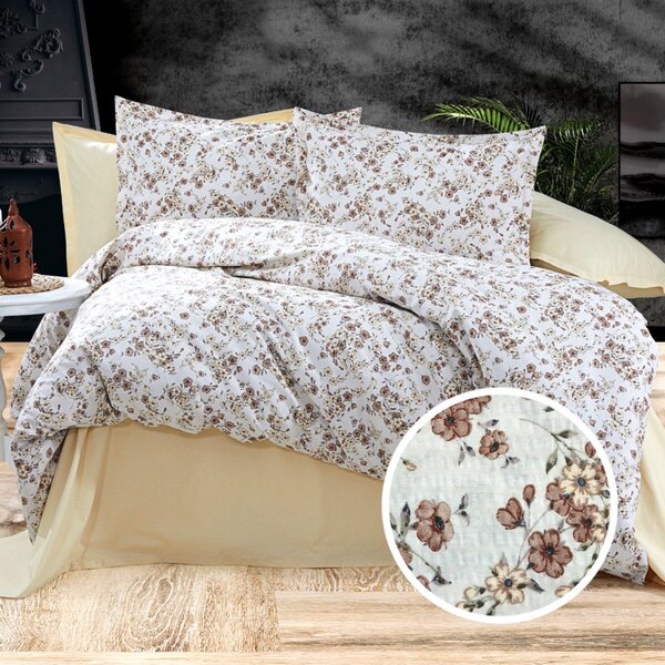 LENJERIE DE PAT CREPONATA 100% BUMBAC (CREP42)