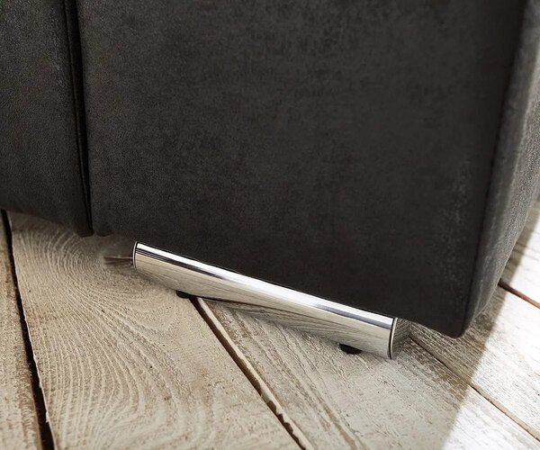 Canapea extensibilă dumonde cu ladă de depozitare Marbela Madagaskar Grey XXL 295x120 cm
