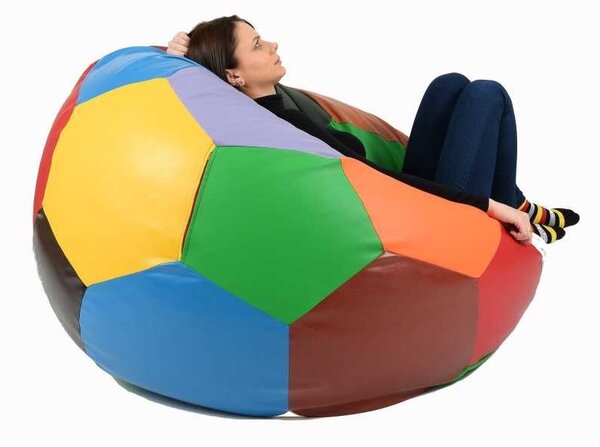 Fotoliu Minge Telstar XXL, Material Piele Ecologica - Mozaic