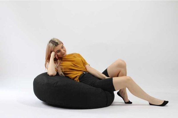 Fotoliu Relaxo, Material Textil - Angora Grey