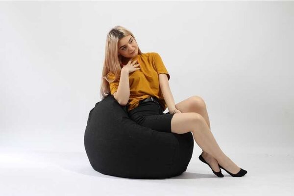 Fotoliu Relaxo, Material Textil - Angora Grey