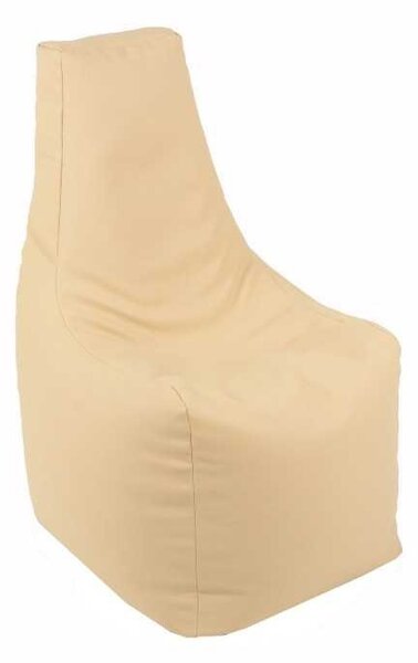 Fotoliu tip Scaun Sunlounger, Material Piele Ecologica - Nude
