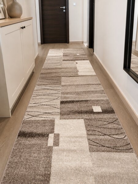 Traversa Hol, Model Mira 24120 120, Festonata la capete, Latime 80 cm 80 x 300