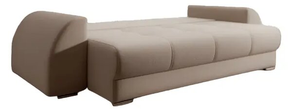 Canapea extensibilă dumonde cu ladă de depozitare Verona Bej 260x100 cm
