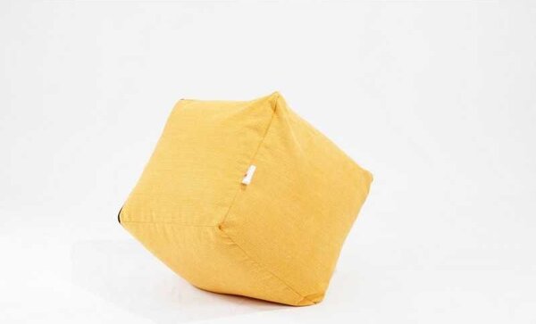 Taburet Cub XL, Material Textil - Terracotta Orange