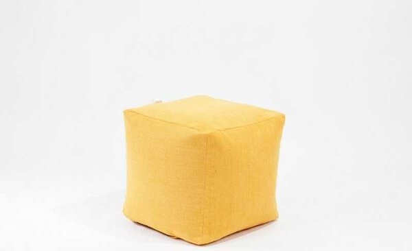 Taburet Cub XL, Material Textil - Terracotta Orange