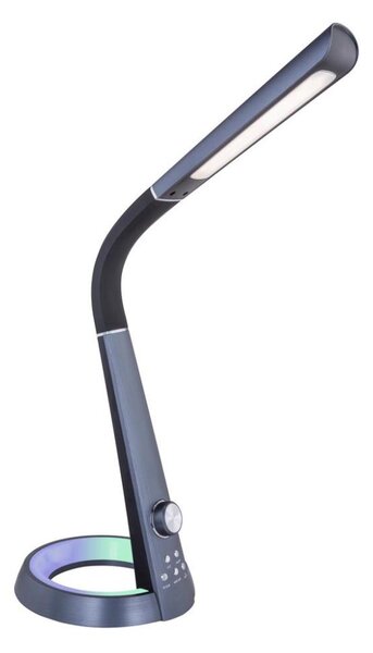 Globo MITTI 58376B - Lampă de masă LED RGB cu reglare a intensității, LED/8W/230V + LED/2W
