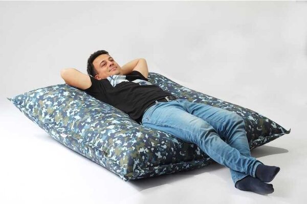 Fotoliu tip Perna Magic Pillow, Material Impermeabil - Camuflaj Fortele Aeriene
