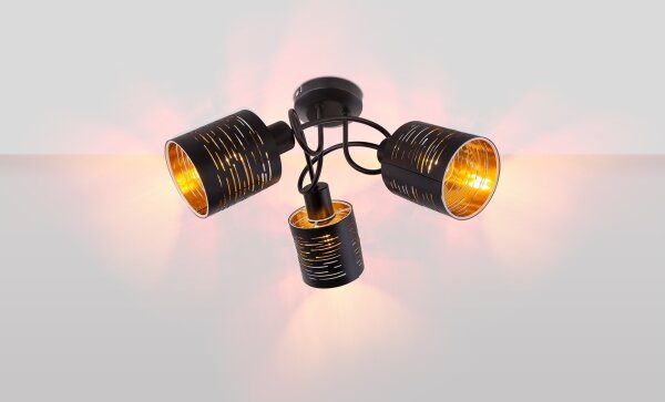 Globo 15342-3D - Lustră aplicată TUNNO 3xE14/15W/230V