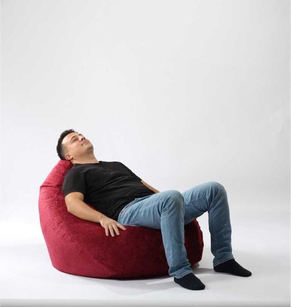 Fotoliu Nirvana Grande, Material Textil - Sour Cherry
