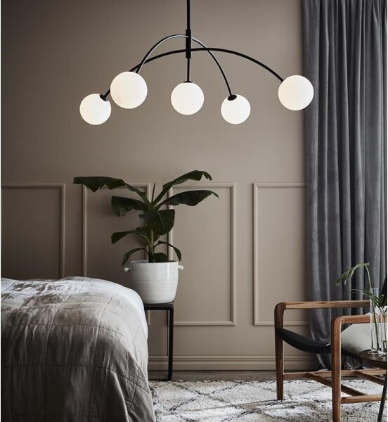 Markslöjd 107560 - Lustră pe cablu HEAVEN 5xG9/28W/230V