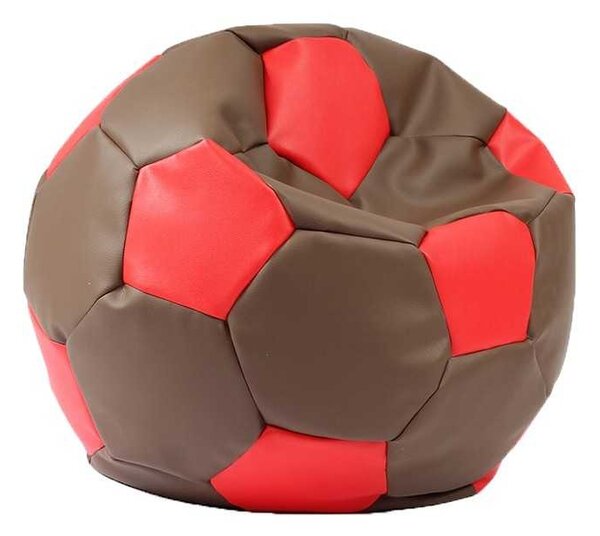 Fotoliu Minge Telstar XL, Material Piele ecologica - Chocolate Strawberries