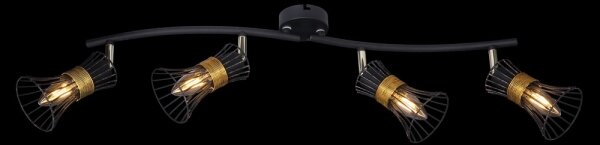 Globo 54814-4 - Lampă spot PURRA 4xE14/40W/230V