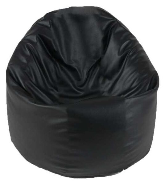 Fotoliu Relaxo, Material Piele ecologica - Back 2 Black