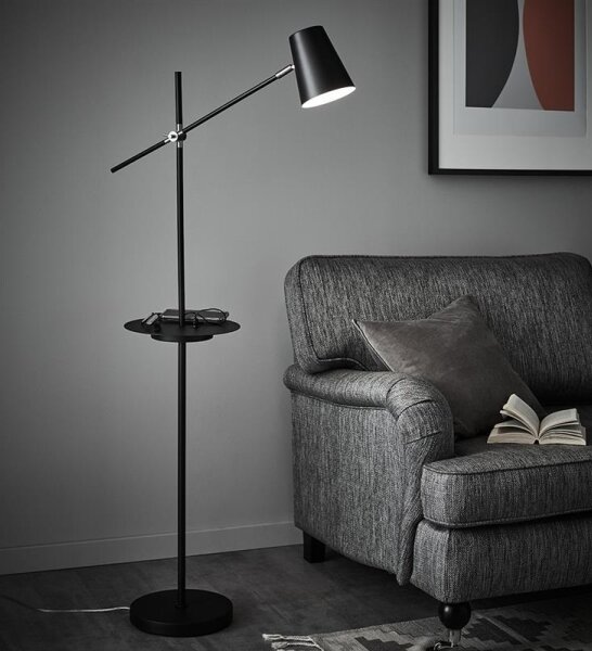 Markslöjd 107307 - Lampadar cu USB LINEAR 1xE14/40W/230V