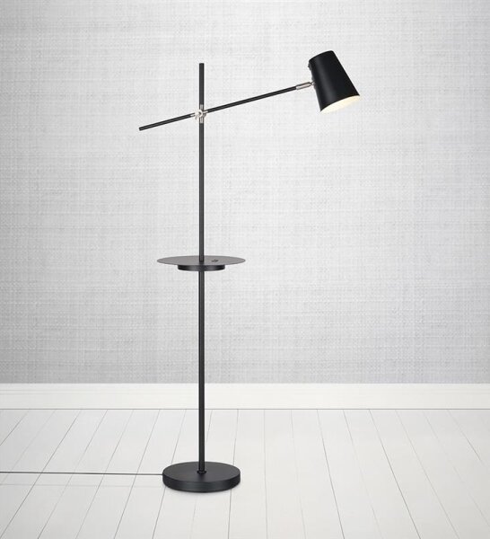 Markslöjd 107307 - Lampadar cu USB LINEAR 1xE14/40W/230V